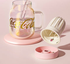 Coca-Cola Collection Borosilicate Glass Tea Cup - Aurora Pink