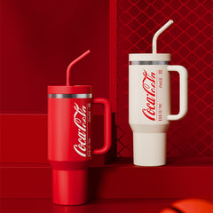 Coca-Cola Collection Stainless Steel Straw Mug
