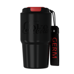 Portable Coca-Cola insulated coffee tumbler for daily use