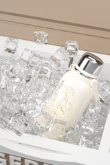 GERM Lily of the Valley Sport Vacuum Bottle with Cup – White