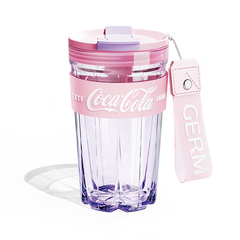 Faceted base design on Coca-Cola Tritan water tumbler