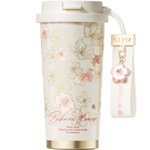 GERM Sakura Vacuum Tumbler 500ml from the Flower Collection