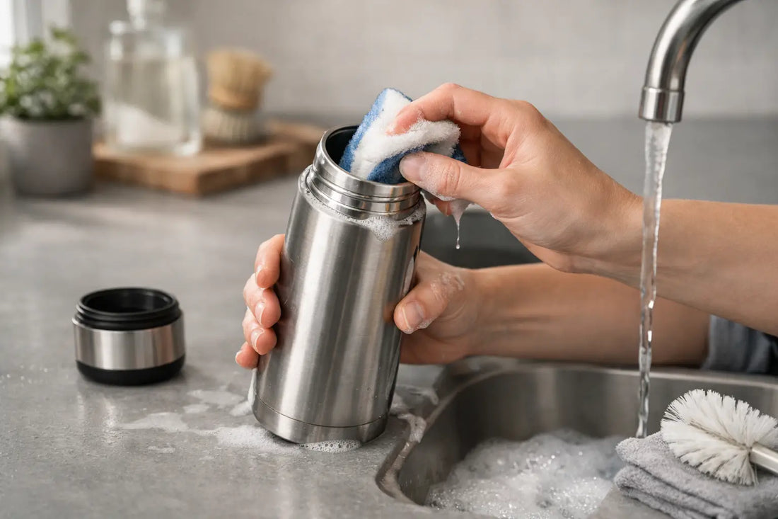 How to Clean Stainless Steel Flask Properly