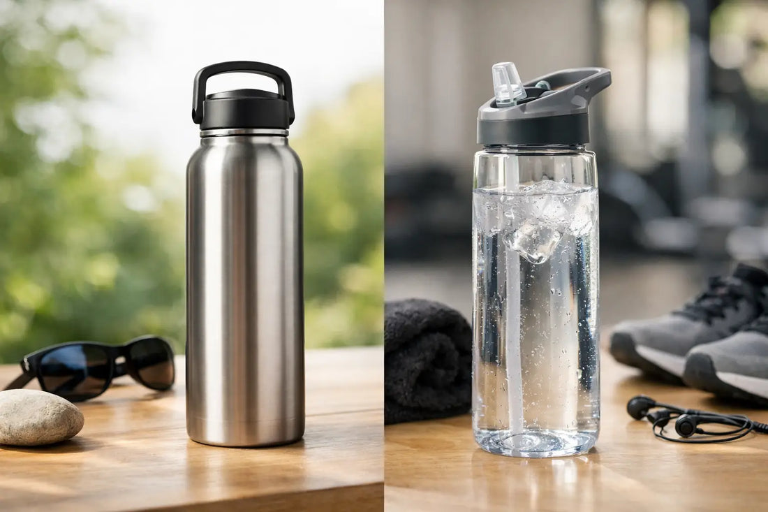 Stainless Steel vs Tritan Bottles