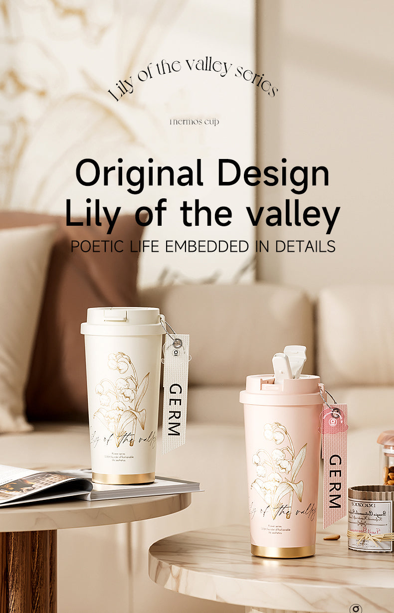 GERM Lily of the Valley Shining Vacuum Tumbler