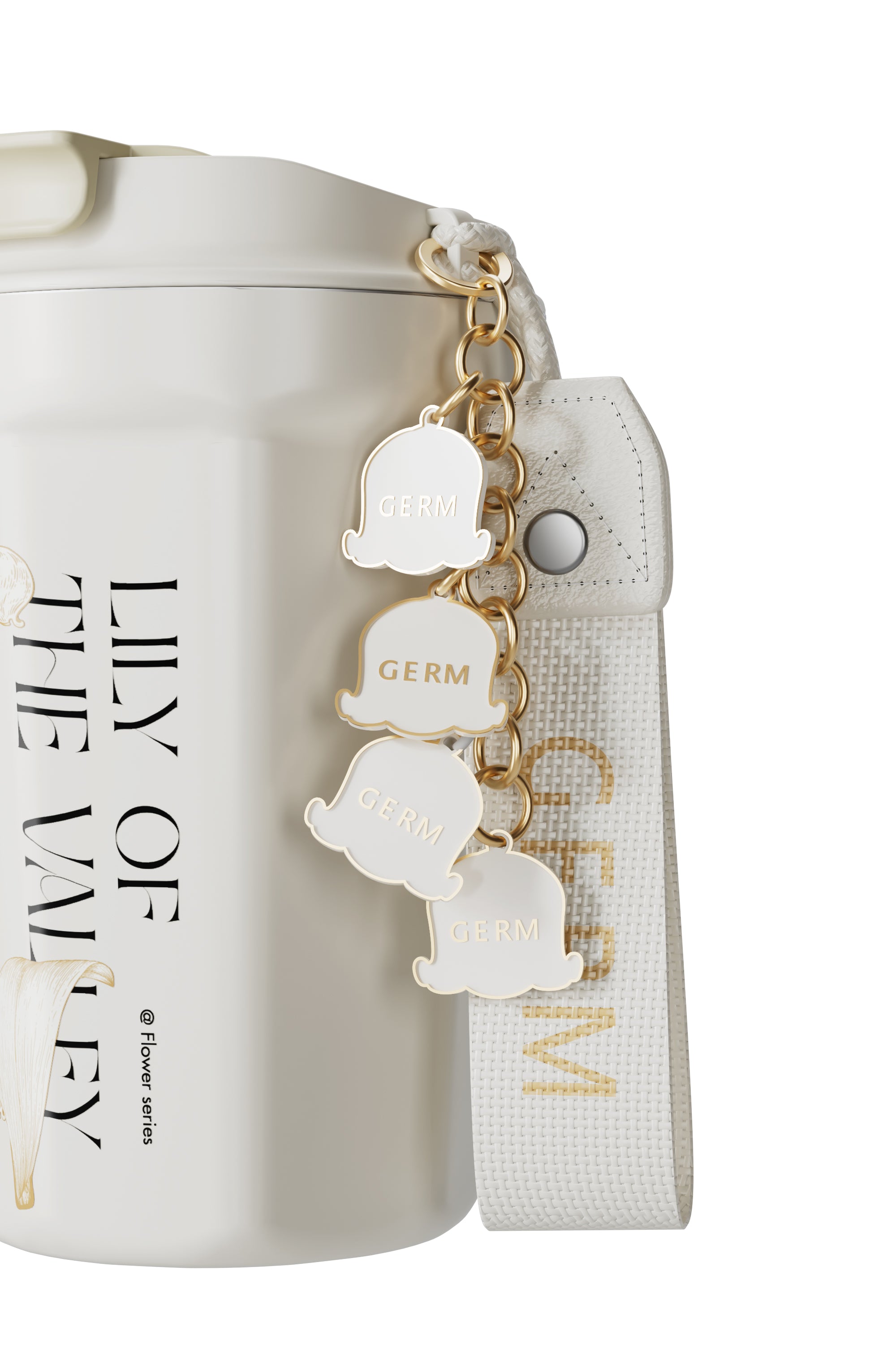GERM Lily of the valley Octagon Vacuum Tumbler 390ml