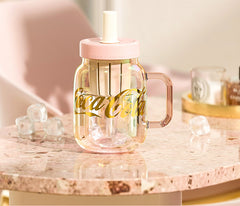 Coca-Cola Collection Borosilicate Glass Tea Cup - Aurora Pink