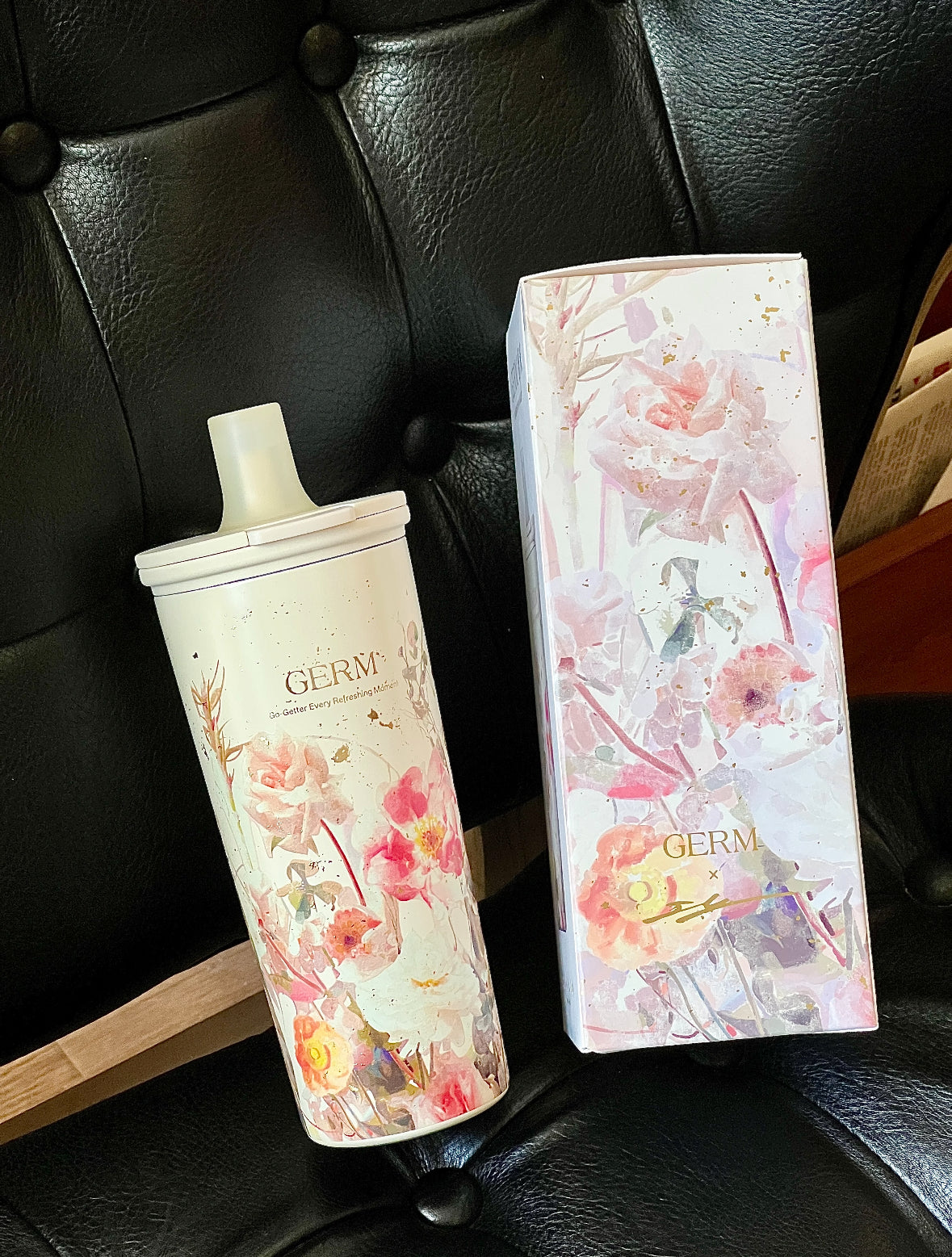 GERM Flower Collection Duosip Series Vacuum Tumbler