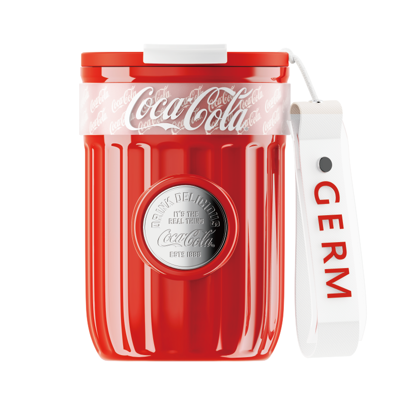 GERM x Coca-Cola Cola Badge vacuum insulated coffee cup