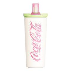 Coca-Cola Duosip vacuum tumbler with straw lid
