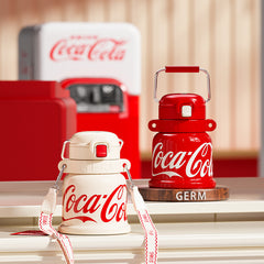 Coca-Cola Collection Bell Vacuum Bottle - Antique White