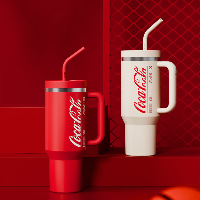 Coca-Cola Collection Stainless Steel Straw Mug