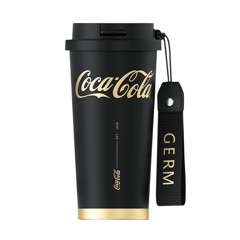 GERM x Coca-Cola shining vacuum insulated stainless steel tumbler