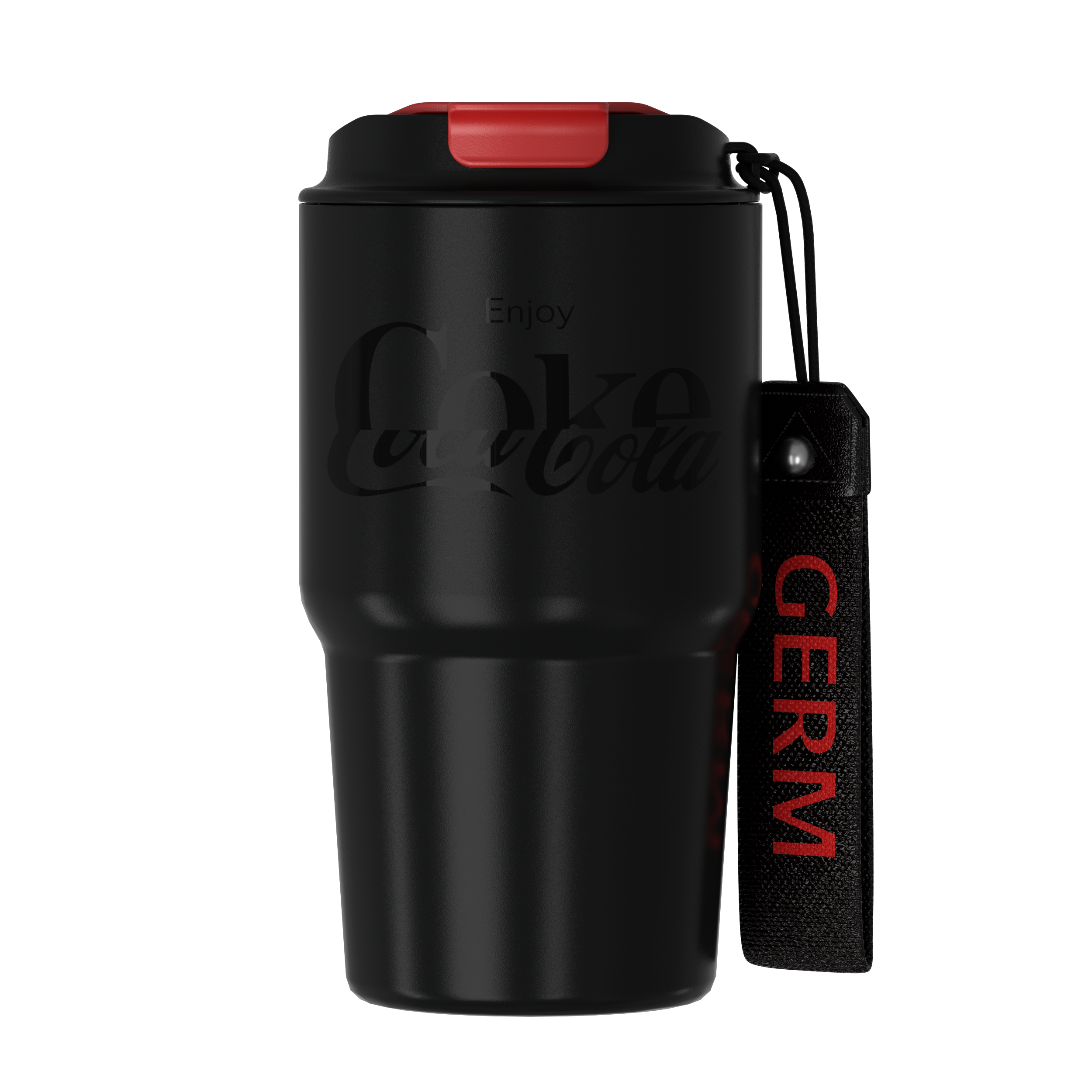 Portable Coca-Cola insulated coffee tumbler for daily use