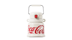 GERM x Coca-Cola BELL vacuum insulated stainless steel bottle antique white