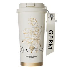 GERM lily of the valley vacuum insulated stainless steel tumbler