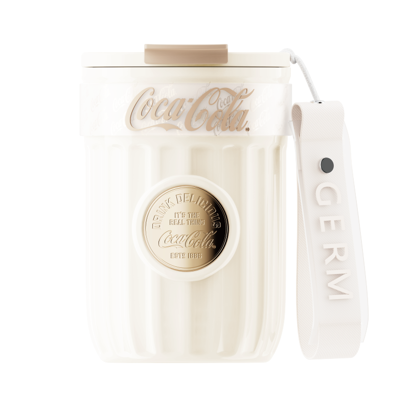 GERM x Coca-Cola Cola Badge vacuum insulated coffee cup