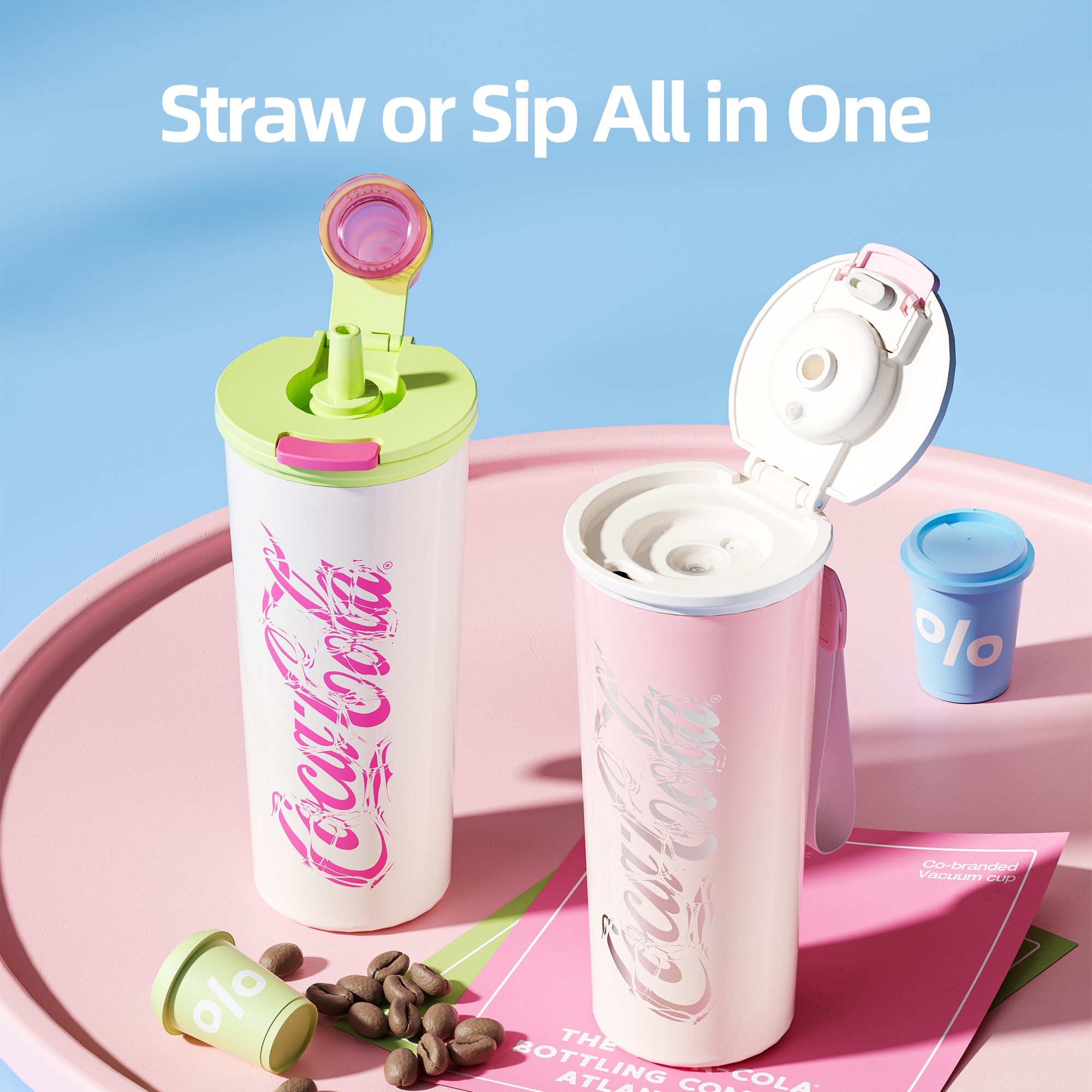 Coca-Cola Collection Duosip Series Vacuum Tumbler