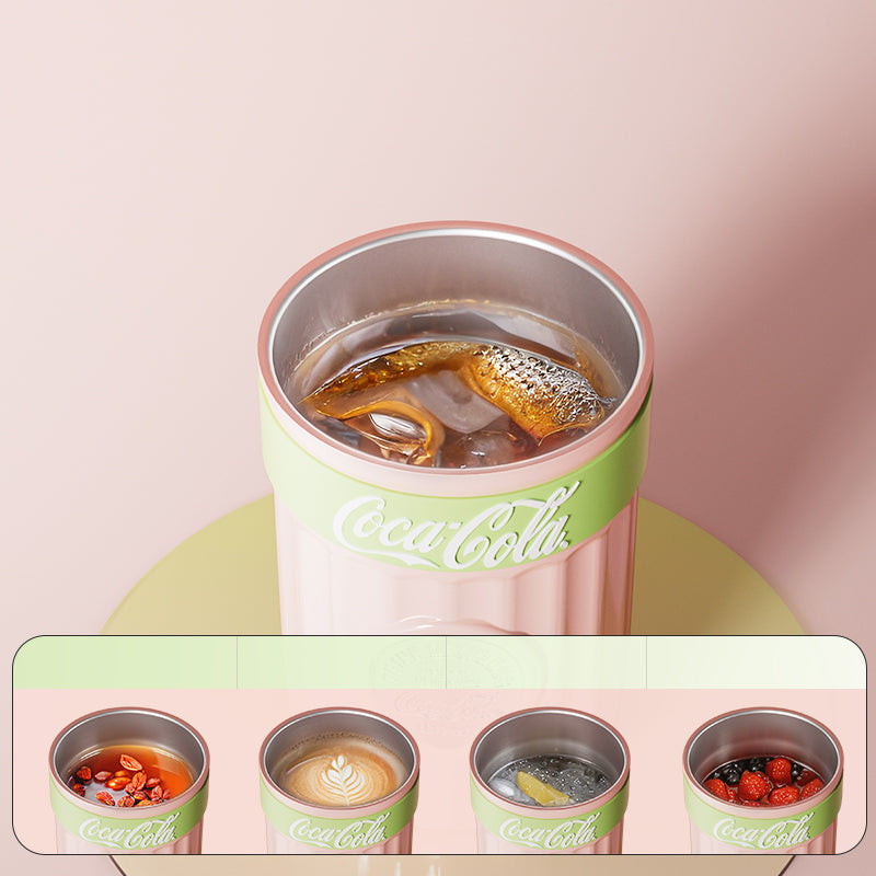 Coca-Cola Collection Cola Badge Vacuum Coffee Cup