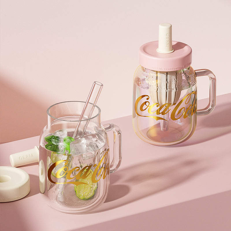 Coca-Cola Collection Porcelain Tea Cup - Pearl Pink