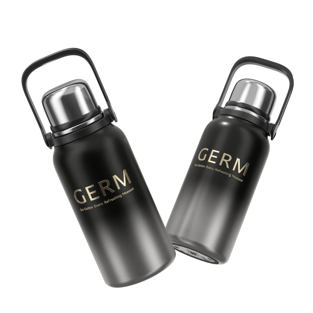 GERM GO-GETTER Sport Vacuum Bottle with Cup