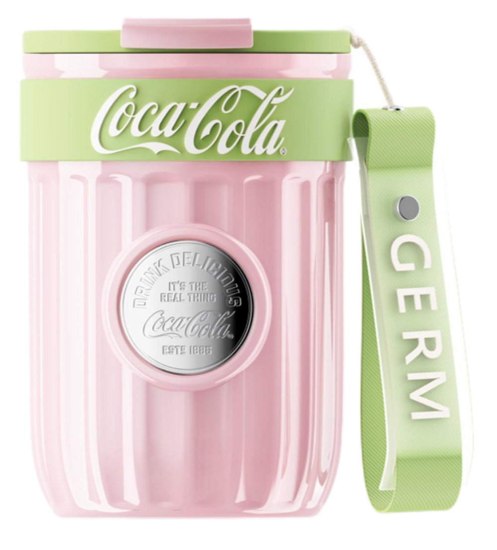 GERM x Coca-Cola Cola Badge vacuum insulated coffee cup