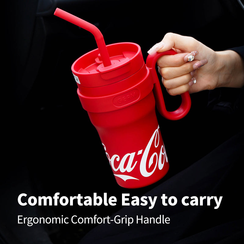Large capacity Coca-Cola tumbler for daily hydration
