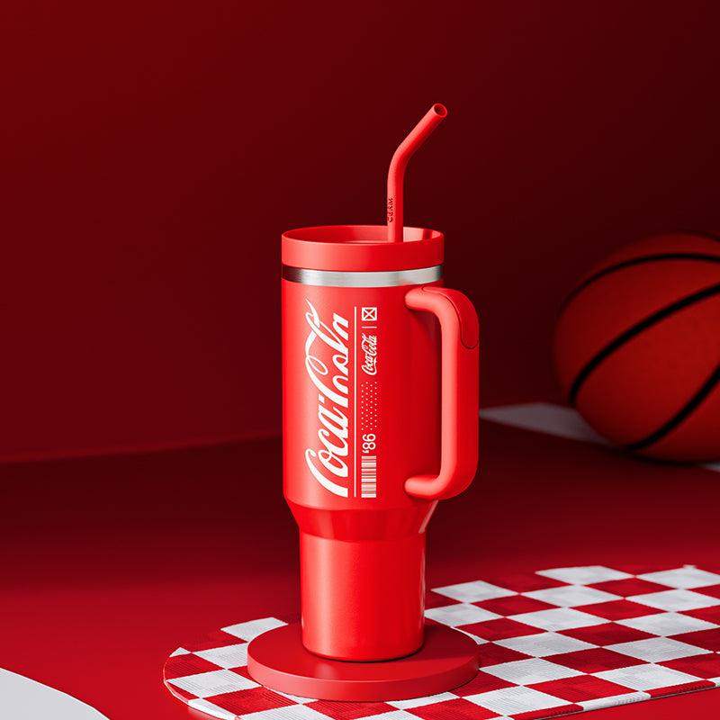 Coca-Cola Collection Stainless Steel Straw Mug