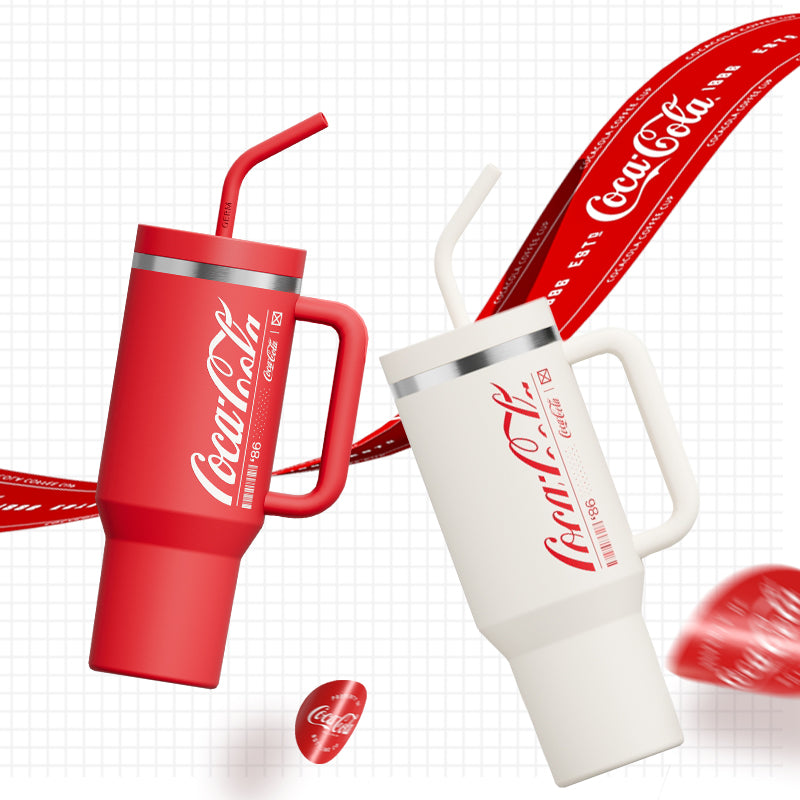 Coca-Cola Collection Stainless Steel Straw Mug