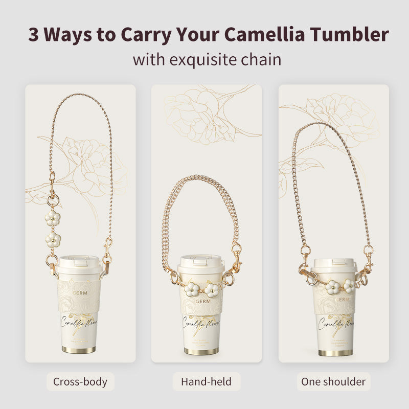 GERM Camellia Shining Vacuum Tumbler