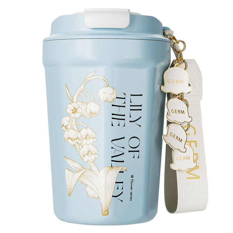 GERM Lily of the valley Octagon Vacuum Tumbler 390ml