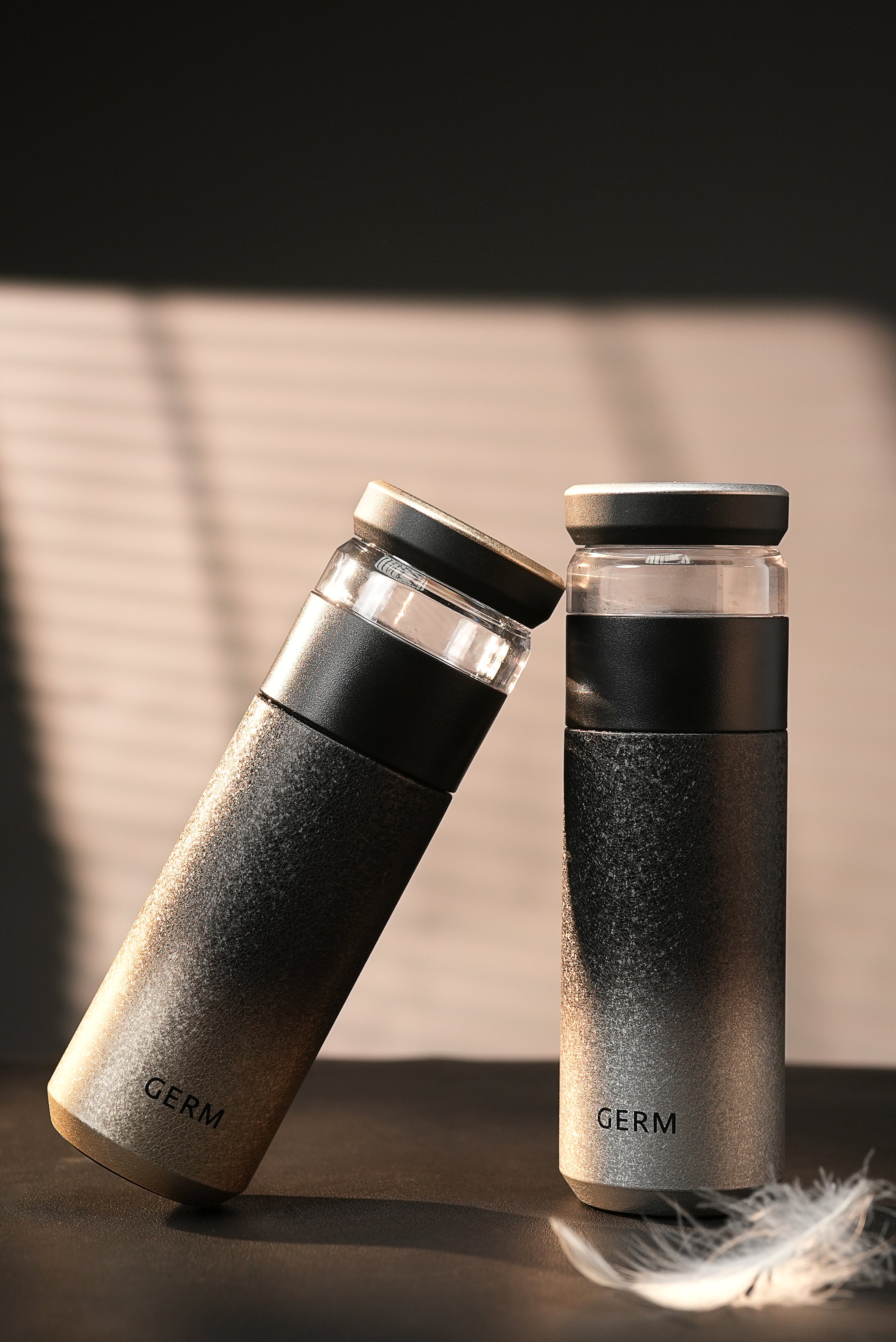 GERM Ti TeaCrystal Titanium Vacuum Bottle 520ml