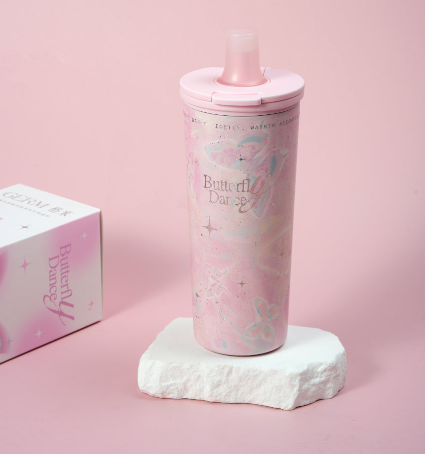 GERM Butterfly Dance Duosip Series Vacuum Tumbler