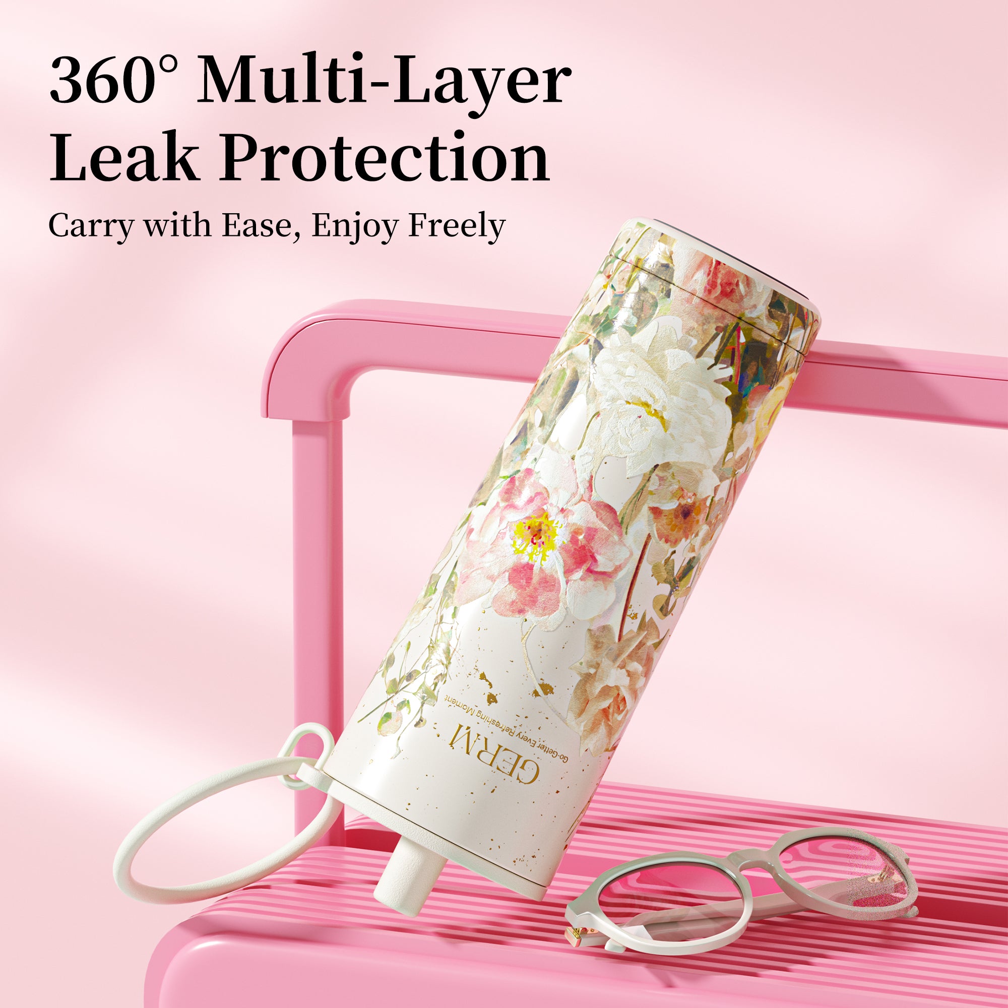 GERM Flower Collection Starry-Ring Vacuum Tumbler
