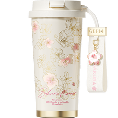 GERM Sakura Vacuum Tumbler 500ml from the Flower Collection