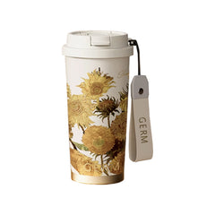 GERM Sunflower Vacuum Tumbler 500ml from the Flower Collection