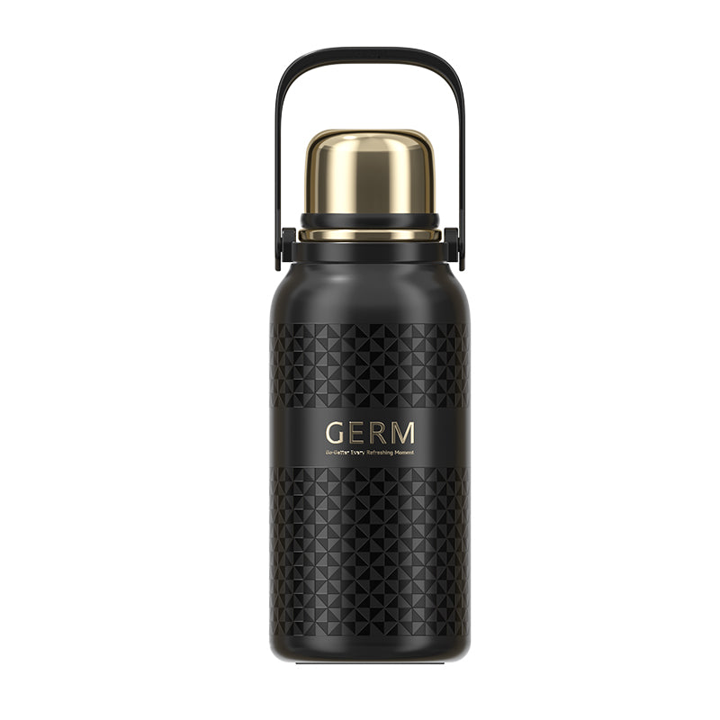 GERM GO-GETTER sport vacuum flask with cup and tea infuser 1200ml