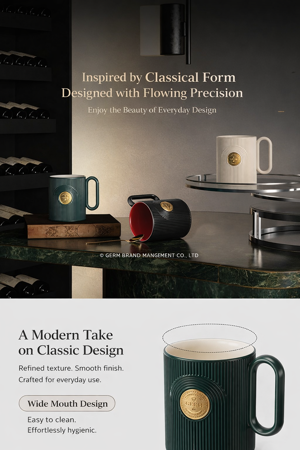 GERM Doric Coffee Mug