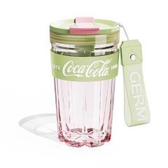 GERM x Coca-Cola Star Tritan water tumbler with 3 way drinking lid