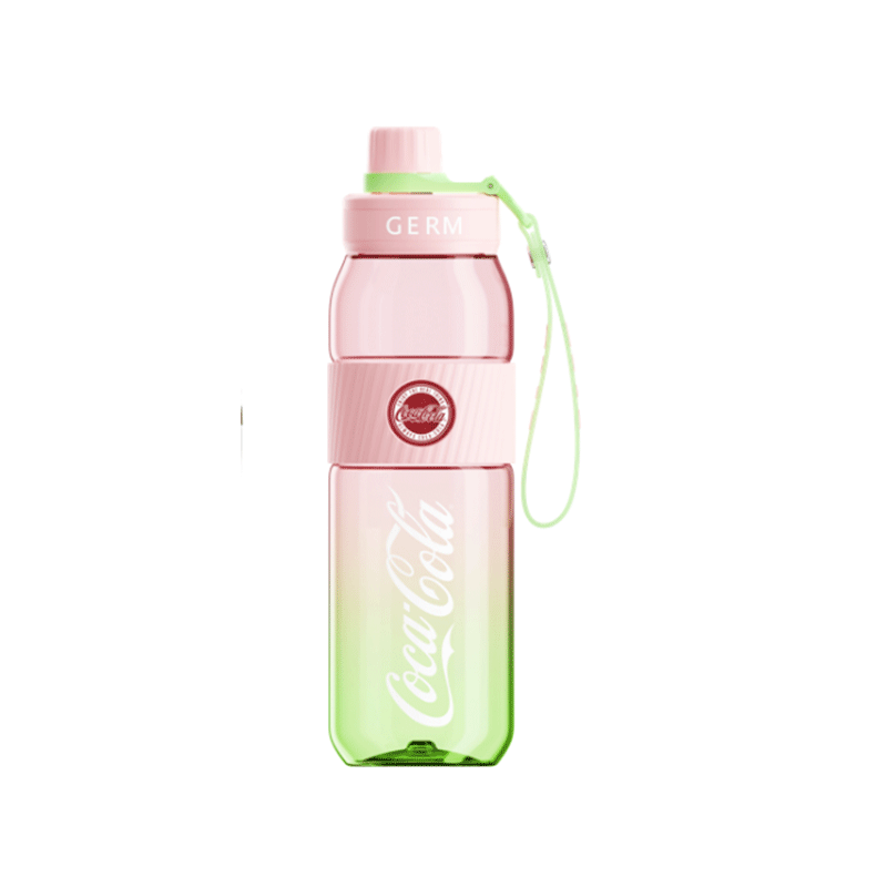 Leak-resistant Tritan water bottle from the GERM Coca-Cola Collection