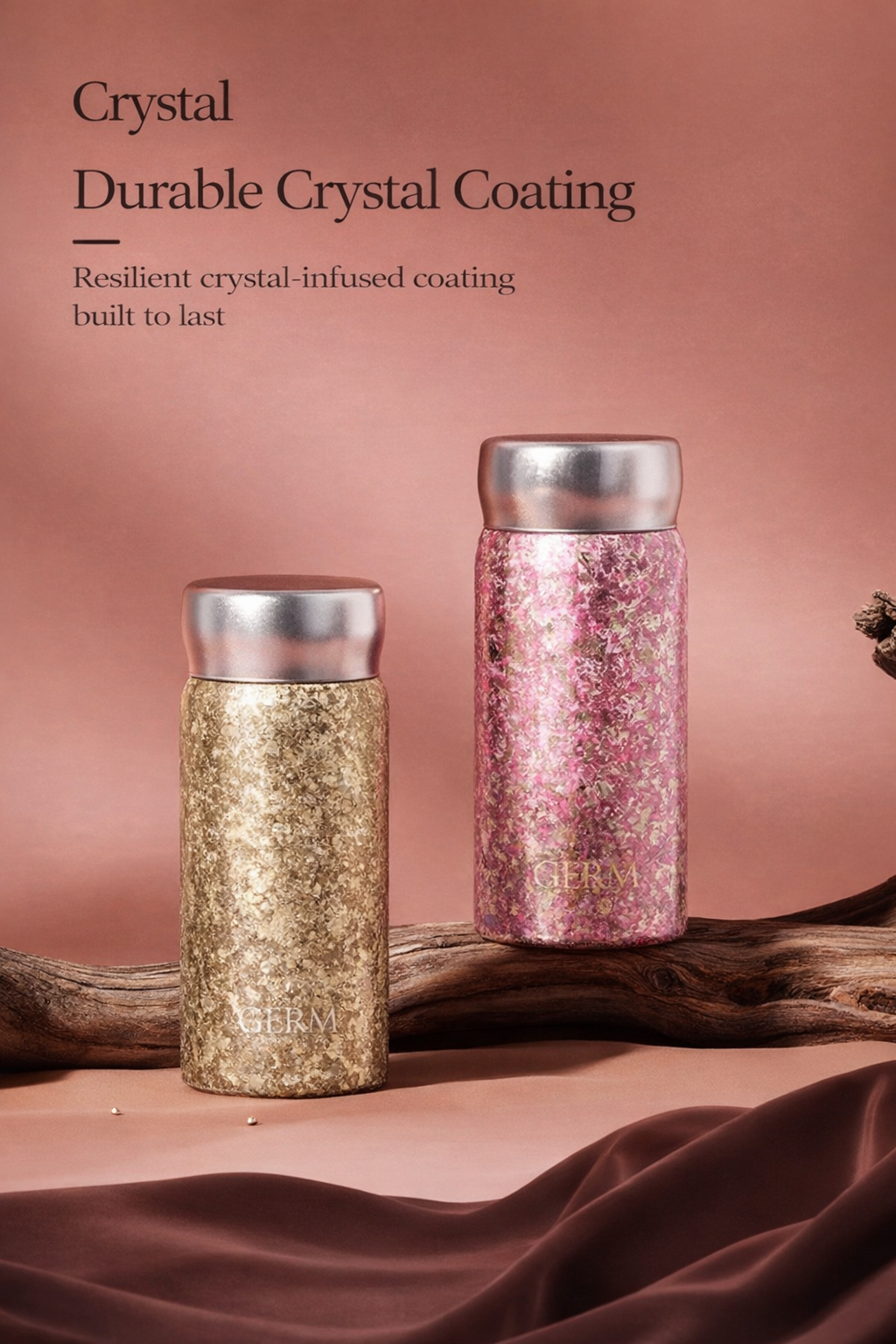 GERM Ti-Pocket Collection Ultra-light Titanium Vacuum Tumbler 210ml